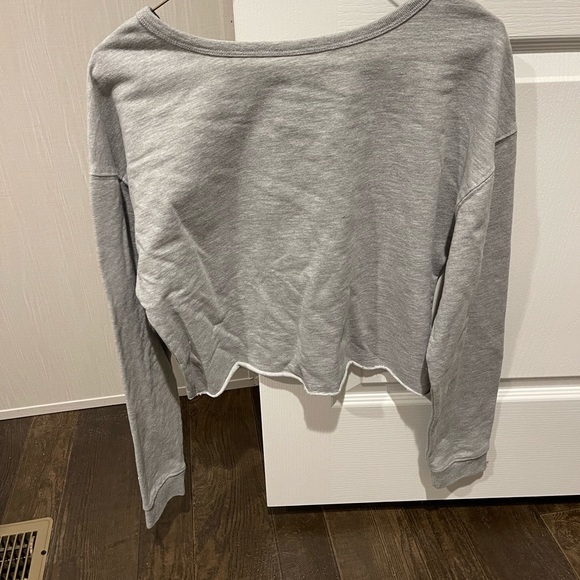 AC/DC cropped sweatshirt - Picture 2 of 3